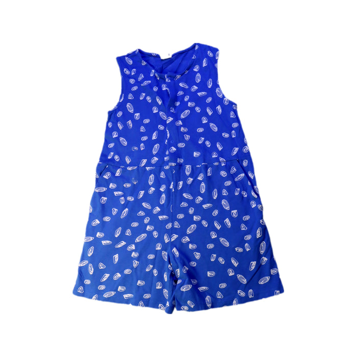 A Blue Sleeveless Rompers from COS in size 4T for girl. (Front View)