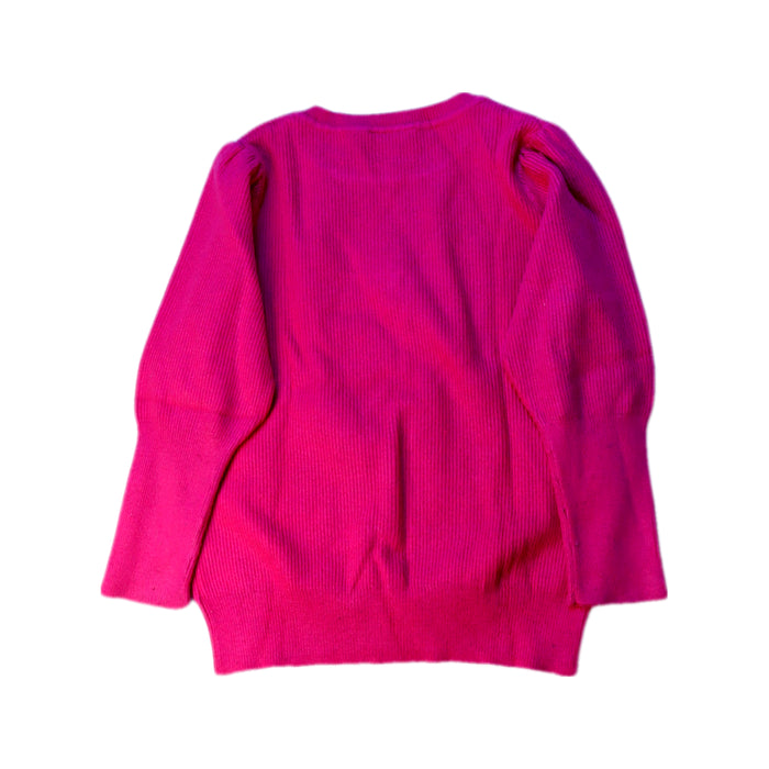 A Pink Long Sleeve Tops from Seed in size 3T for girl. (Back View)