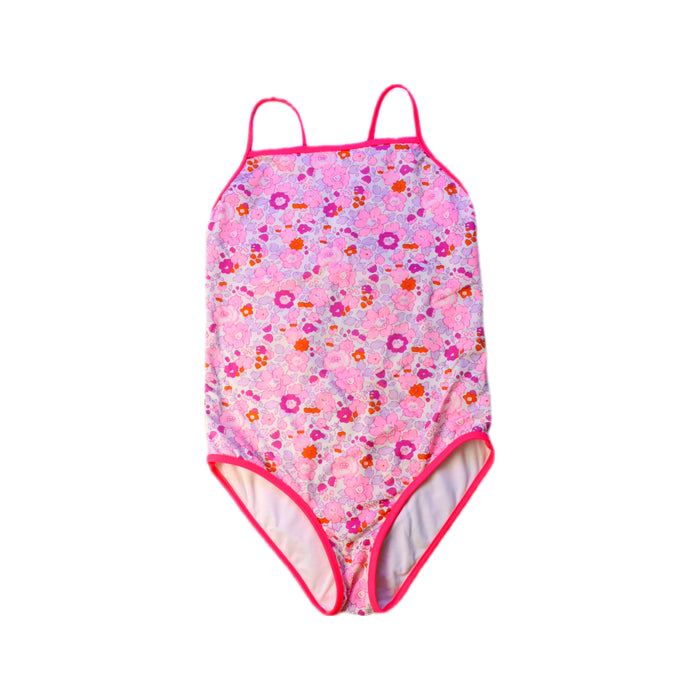 A Pink Swimsuits from Jacadi in size 10Y for girl. (Front View)