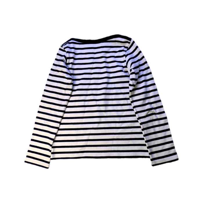 A Navy Long Sleeve T Shirts from Petit Bateau in size 8Y for neutral. (Back View)