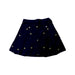 A Navy Short Skirts from Jacadi in size 10Y for girl. (Front View)