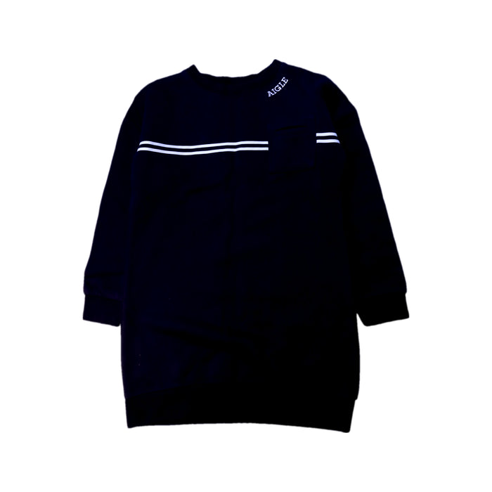 A Black Crewneck Sweatshirts from Aigle in size 8Y for girl. (Front View)