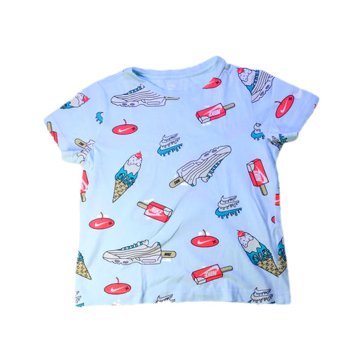 A Multicolour Short Sleeve T Shirts from Nike in size 6T for boy. (Front View)