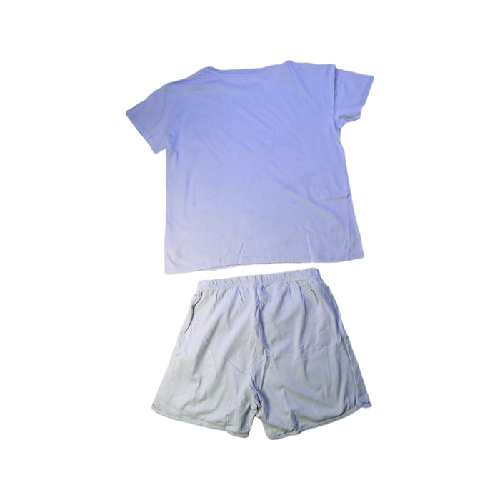 A White Shorts Sets from Konges Sløjd in size 5T for boy. (Back View)