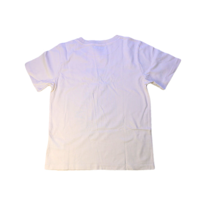 A White Short Sleeve T Shirts from Bonpoint in size 6T for girl. (Back View)