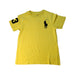 A Yellow Short Sleeve T Shirts from Polo Ralph Lauren in size 5T for boy. (Front View)
