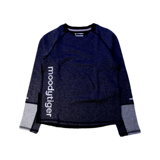 A Navy Rash Guards from Moody Tiger in size 6T for neutral. (Front View)