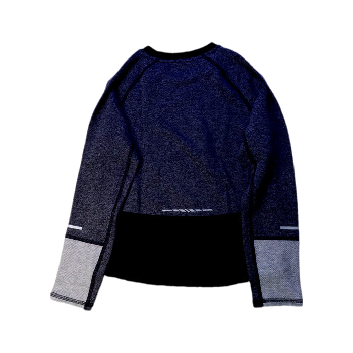A Navy Rash Guards from Moody Tiger in size 6T for neutral. (Back View)