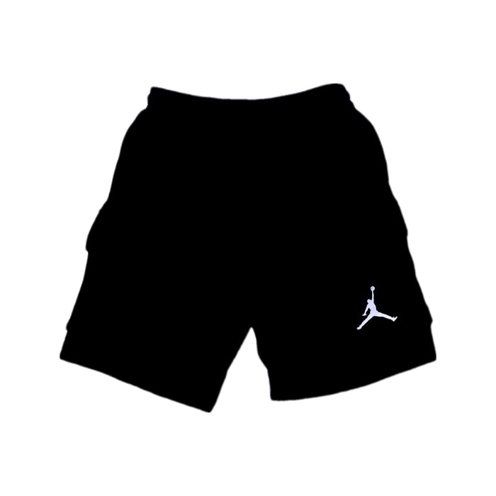 A Black Shorts from Air Jordan in size 6T for neutral. (Front View)