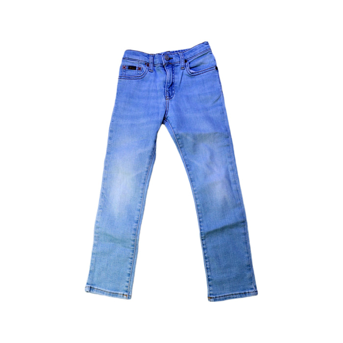 A Blue Jeans from Polo Ralph Lauren in size 5T for boy. (Front View)