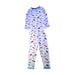 A White Pyjama Sets from The Little White Company in size 4T for boy. (Front View)