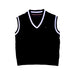 A Black Dress Up Vests from Tommy Hilfiger in size 6T for boy. (Front View)