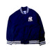A Navy Lightweight Jackets from MLB in size 7Y for boy. (Front View)