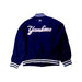 A Navy Lightweight Jackets from MLB in size 7Y for boy. (Back View)