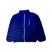 A Blue Puffer/Quilted Jackets from Momonittu in size 10Y for neutral. (Front View)