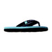 A Black Flip Flops from Quiksilver in size 5T for boy. (Front View)