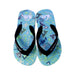 A Black Flip Flops from Quiksilver in size 5T for boy. (Back View)