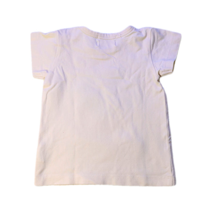 A White Short Sleeve T Shirts from Wilson & Frenchy in size 6-12M for girl. (Back View)