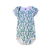 A White Short Sleeve Bodysuits from Petit Bateau in size 12-18M for boy. (Front View)