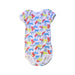 A Multicolour Short Sleeve Bodysuits from Petit Bateau in size 12-18M for neutral. (Front View)