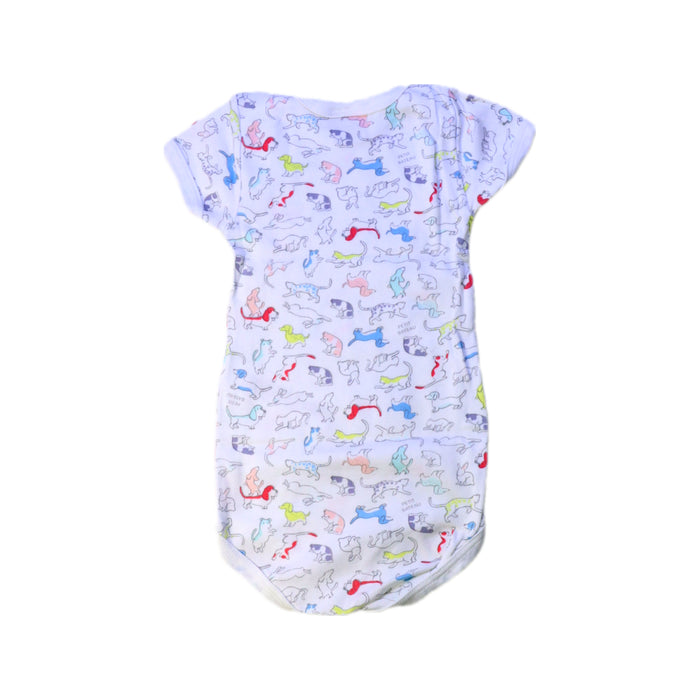 A Multicolour Short Sleeve Bodysuits from Petit Bateau in size 12-18M for neutral. (Back View)