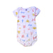 A White Short Sleeve Bodysuits from Petit Bateau in size 12-18M for neutral. (Front View)