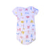A White Short Sleeve Bodysuits from Petit Bateau in size 12-18M for neutral. (Back View)