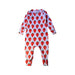 A Red Long Sleeve Rompers from Bobo Choses in size 12-18M for boy. (Front View)