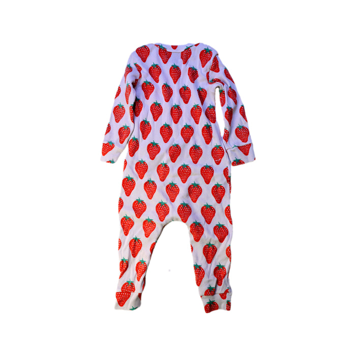 A Red Long Sleeve Rompers from Bobo Choses in size 12-18M for boy. (Back View)