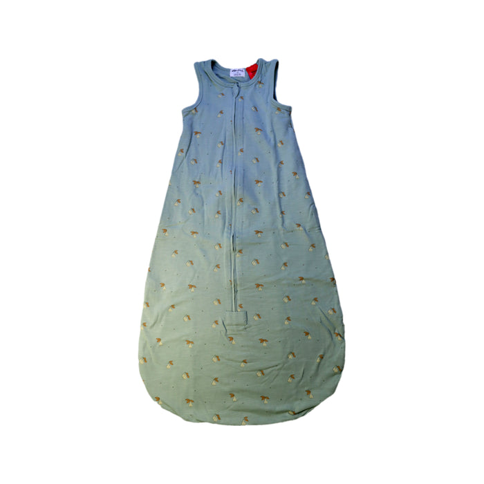 A Teal Sleepsacs from Wilson & Frenchy in size 6-12M for girl. (Front View)