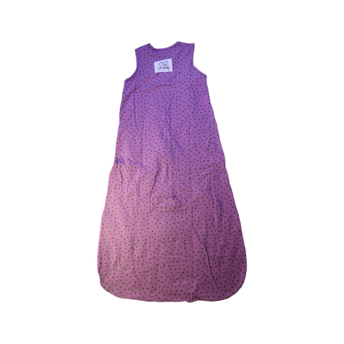 A Purple Sleepsacs from Wilson & Frenchy in size 12-18M for neutral. (Back View)