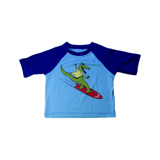 A Blue Short Sleeve T Shirts from Patagonia in size 6-12M for boy. (Front View)