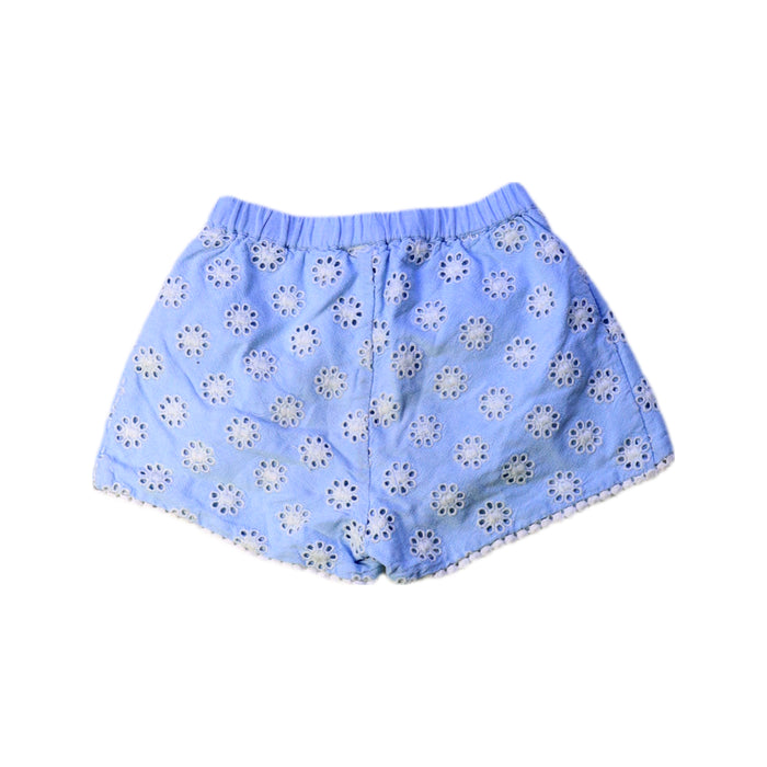 A Blue Shorts from Louise Misha in size 3T for girl. (Back View)
