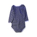 A Navy Long Sleeve Bodysuits from Petit Bateau in size 12-18M for neutral. (Back View)