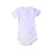 A White Short Sleeve Bodysuits from Petit Bateau in size 6-12M for neutral. (Front View)