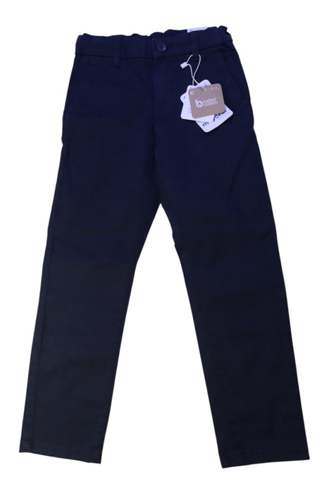 A Navy Casual Pants from Mayoral in size 6T for boy. (Front View)