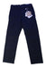 A Navy Casual Pants from Mayoral in size 6T for boy. (Front View)