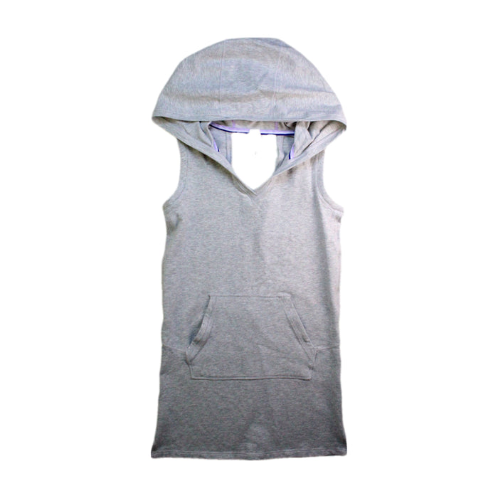 A Grey Sleeveless Tops from Ivivva in size 7Y for girl. (Front View)