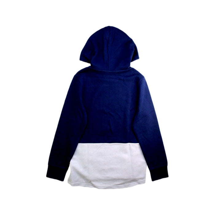 A Navy Hooded Sweatshirts from Under Armour in size 10Y for boy. (Back View)