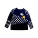 A Black Crewneck Sweatshirts from BAPE KIDS in size 10Y for boy. (Front View)