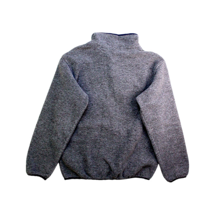 A Grey Buttoned Sweatshirts from Patagonia in size 7Y for boy. (Back View)