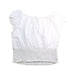 A White Short Sleeve Tops from Abercrombie & Fitch in size 9Y for girl. (Back View)