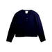 A Navy Cardigans from Jacadi in size 8Y for girl. (Front View)
