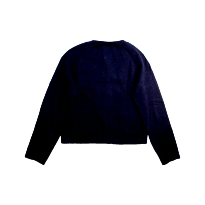 A Navy Cardigans from Jacadi in size 8Y for girl. (Back View)