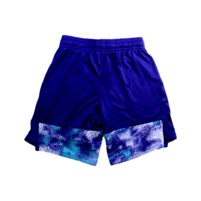 A Blue Active Shorts from Under Armour in size 6T for neutral. (Back View)