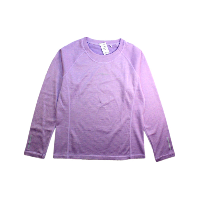 A Purple Active Tops from Moody Tiger in size 8Y for girl. (Front View)