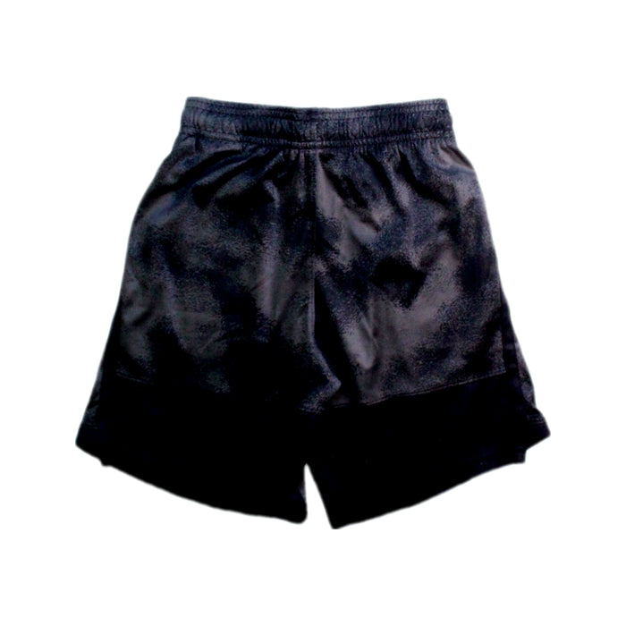 A Black Shorts from Under Armour in size 6T for boy. (Back View)