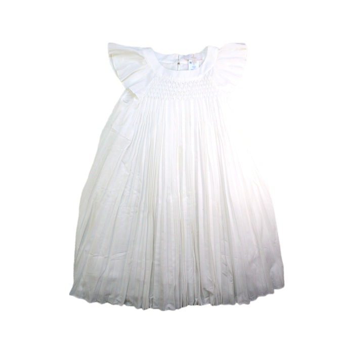 A White Sleeveless Dresses from Jacadi in size 10Y for girl. (Front View)