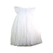 A White Sleeveless Dresses from Jacadi in size 10Y for girl. (Back View)