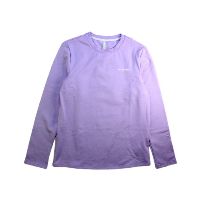 A Purple Long Sleeve Tops from Moody Tiger in size 12Y for neutral. (Front View)